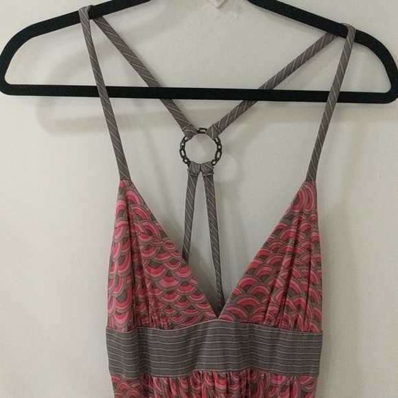 Trina Turk geometric print babydoll empire dress - Picture 6 of 12